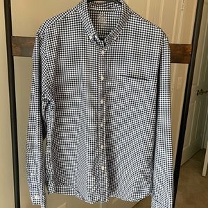 J.Crew Slim Lightweight Oxford Gingham (Large)